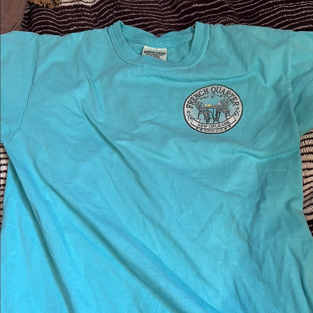 French Quarter New Orleans Blue T-Shirt